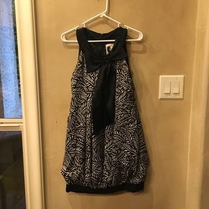 CLOSED Black and white dress